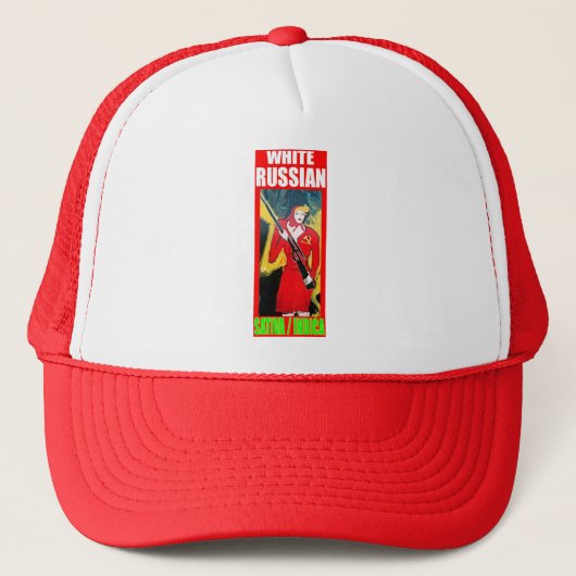 WITTE RUSSISCHE SATIVA INDICA TRUCKER PET (Voorkant)