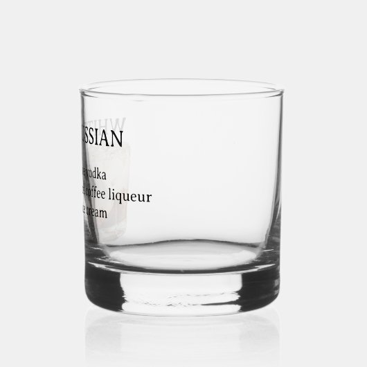 Witte Russische Vodka Recept Cocktail Whisky Glas (Links)