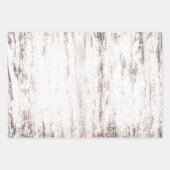 Witte Rustige wijnbouw Wood Inpakpapier Vel (Voorkant 3)