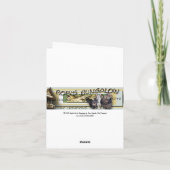 Witte (Ruwe) Kornoelje Kaart (Achterkant)