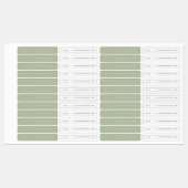 Witte & Sage Candle Tamper-proof Seal Labels (Vel)