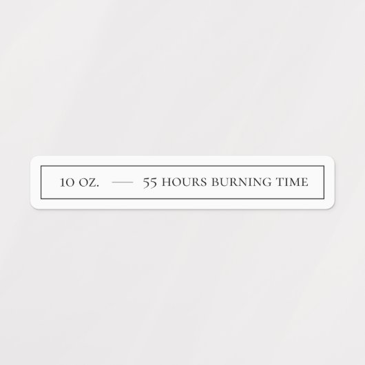 Witte & Sage Candle Tamper-proof Seal Labels (Design 2)