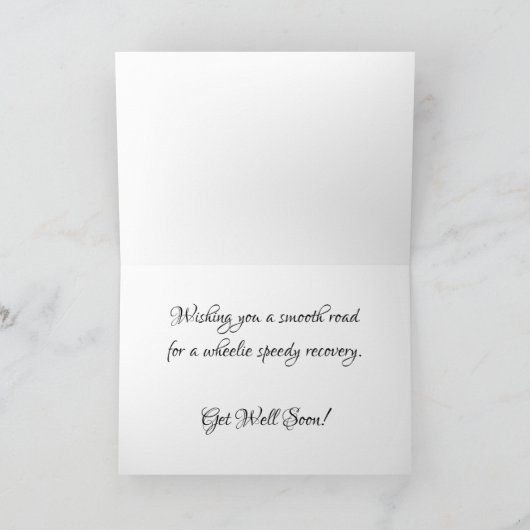 "Witte Saint Paul Auto" Beterschap Kaart (Binnen)