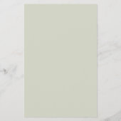 Witte Salie Effen Kleur Flyer (Achterkant)