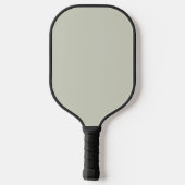 Witte Salie Effen Kleur Pickleball Paddle (Achterkant)