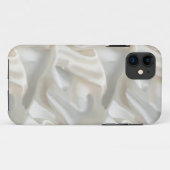 witte satijnefoons Case-Mate iPhone case (Achterkant (horizontaal))