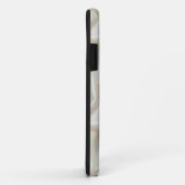 witte satijnefoons Case-Mate iPhone case (Achterkant/rechts)
