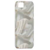 witte satijnefoons Case-Mate iPhone case (Back/Rechts)