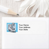 witte schaatsen etiket (Insitu)