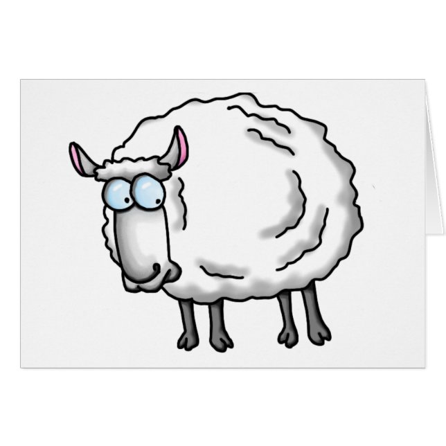 Witte schapen (Voorkant Horizontaal)