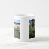 Witte schapen op het Boerderij Koffiemok (Center)