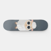 Witte schapen persoonlijk skateboard (Horizontaal)
