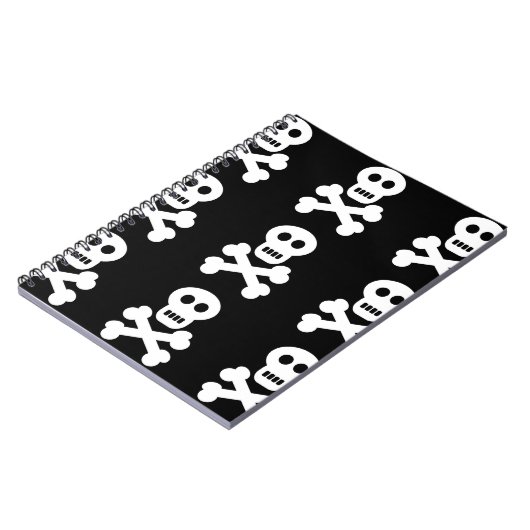 Witte schedels notitieboek (Linkerzijde)