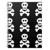 Witte schedels notitieboek (Voorkant)