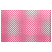 Witte schedels op roze stof (Fat Quarter)