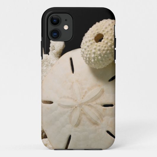 Witte schelpen en sand dollar Case-Mate iPhone case (Achterkant)