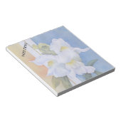 WITTE SCHEMA DRAGONS  NOTA PAD NOTITIEBLOK (Schuin)