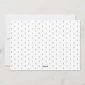 Witte schemergroene Kerstgroen 2 Foto Feestdagenkaart (Achterkant)