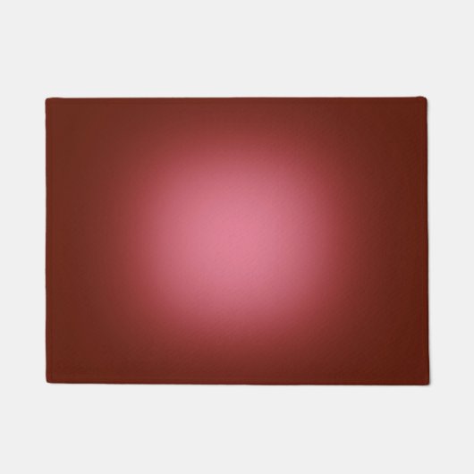 Witte schijnwerper op rood deurmat (Voorkant)