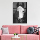 WITTE SCHOONHEID 16x24 Canvas Afdruk (Insitu (Woonkamer))