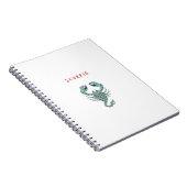 Witte Schorpioen, sterrenbeeld, sterrenbeeld Notitieboek (Rechterzijde)