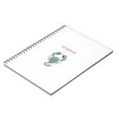 Witte Schorpioen, sterrenbeeld, sterrenbeeld Notitieboek (Linkerzijde)