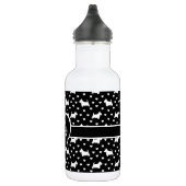 Witte Schotse Terriers (Scottie Dogs) - Zwart Waterfles (Rechts)