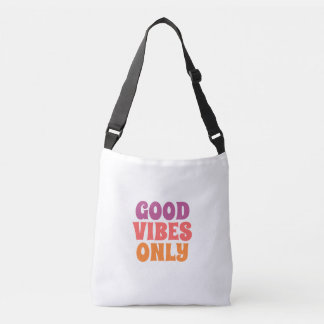Witte schoudertas met zwarte riem crossbody tas