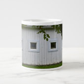 Witte Schuur Grote Koffiekop (Voorkant)