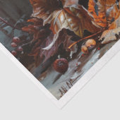 witte scrollpompoen tissuepapier (Detail)