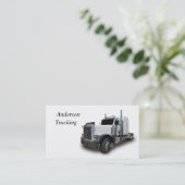 Witte semi-Visitekaartje. Visitekaartje (Staand voorkant)