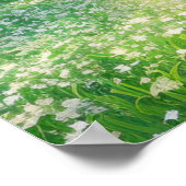 Witte Sereniteitsvelden Poster (Hoek)