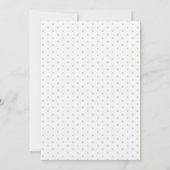 Witte Sering Bloemige Waterverf Vintage Bruiloft Kaart (Achterkant)
