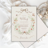 Witte Sering Wispelturige Vintage Lint Huwelijk
