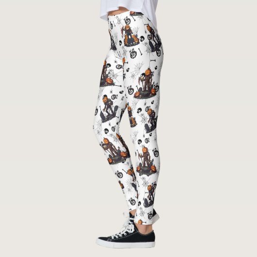 ⚪ WITTE SET – Leggings van het Kind (Links)