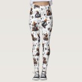 ⚪ WITTE SET – Leggings van het Kind (Voorkant)