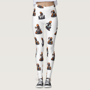 ⚪ WITTE SET – Leggings van het Kind