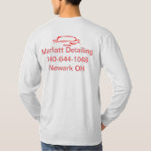 Witte Shirt met lange mouwen#1 (Achterkant)