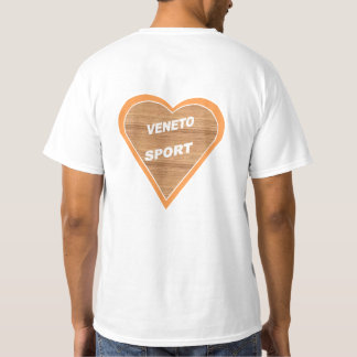 Witte shirt met man VENETO SPORT