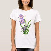 Witte Shirt van Nuthatch Bird (Voorkant)