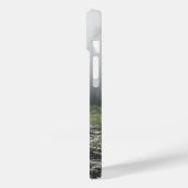 Witte Siberische Husky iPhone 14 Hoes (Achterkant / Links)