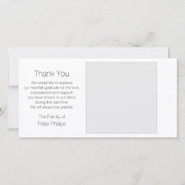 Witte Sjabloon Sympathie Hartelijk dank voor de gr