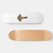 Witte skateboard van Gold Thor (Horizontaal)