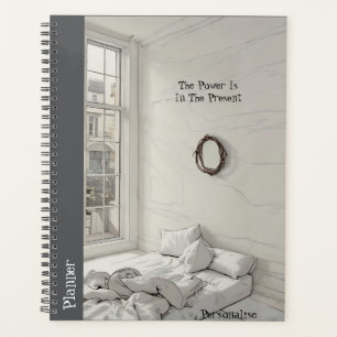 Witte Slaapkamer Decor Positiviteit Quote Grijs Da Planner