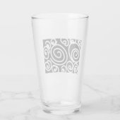 witte slakken glas (Achterkant)
