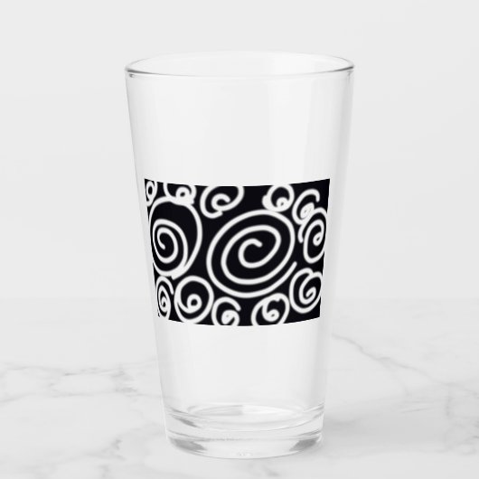 witte slakken glas (Voorkant)