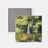 Witte Slang Pagode / Hakuja No Tsuka Magneet (Voorkant / Achterkant)