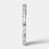 Witte Slang Skin Print Case-Mate iPhone Case (Achterkant / Rechts)