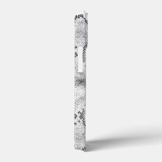 Witte Slang Skin Print Case-Mate iPhone Case (Achterkant / Rechts)