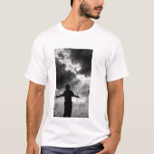 Witte slaven T-shirt met ontwerp (Voorkant)